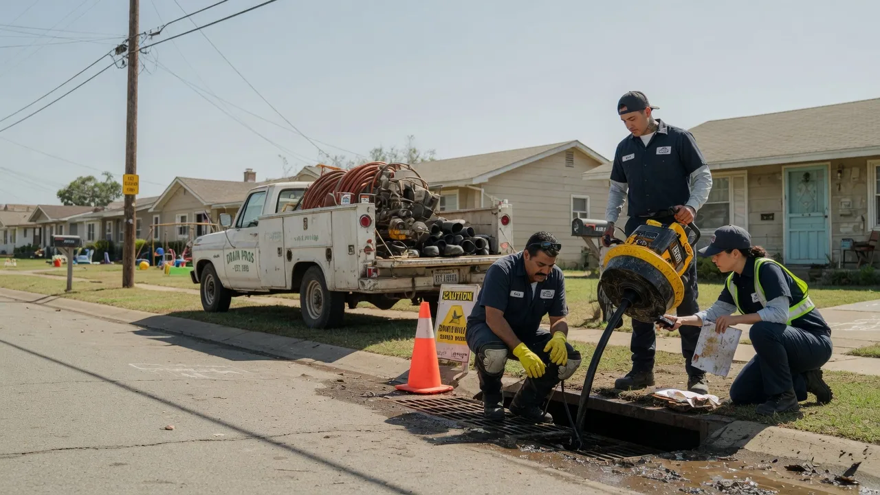 Drain Cleaning in Sulphur, LA near me